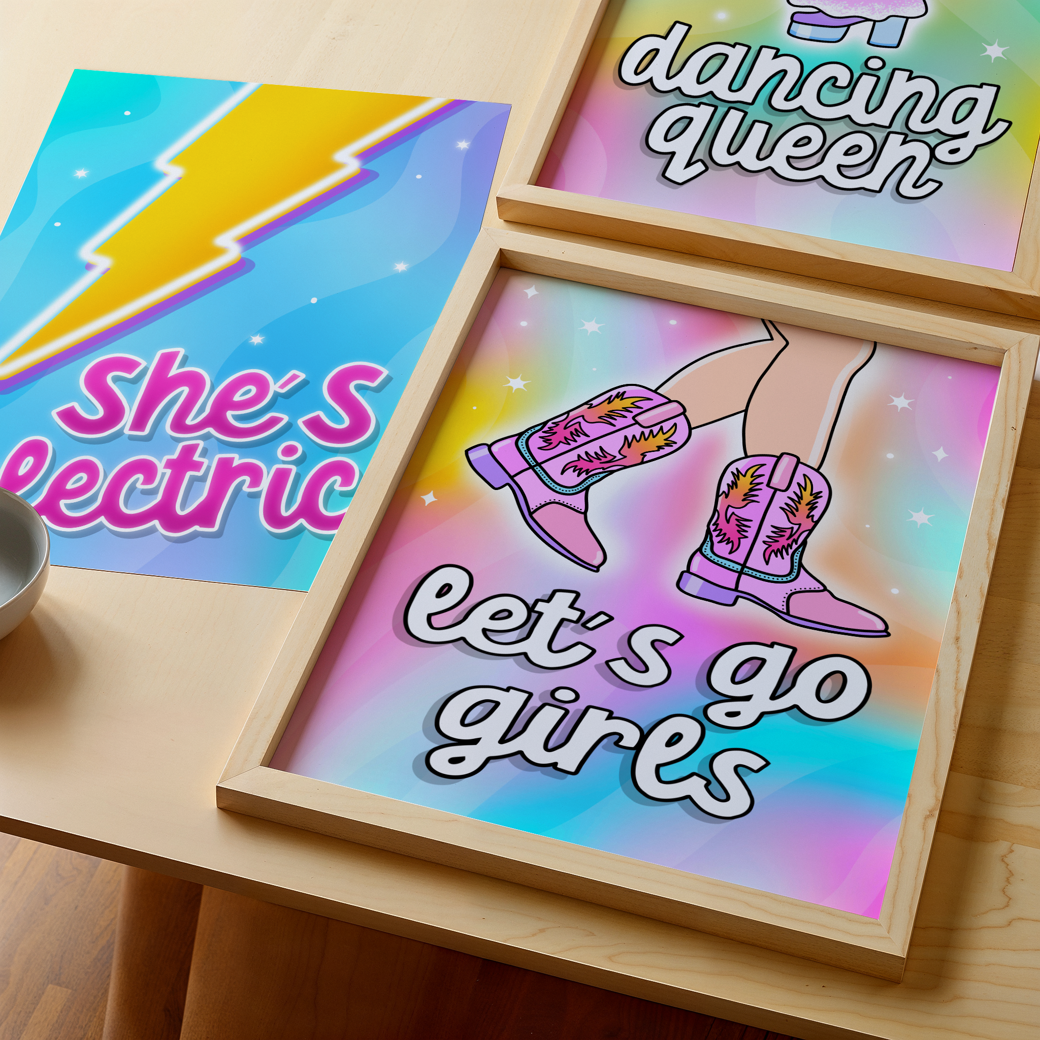 She's Electric Print