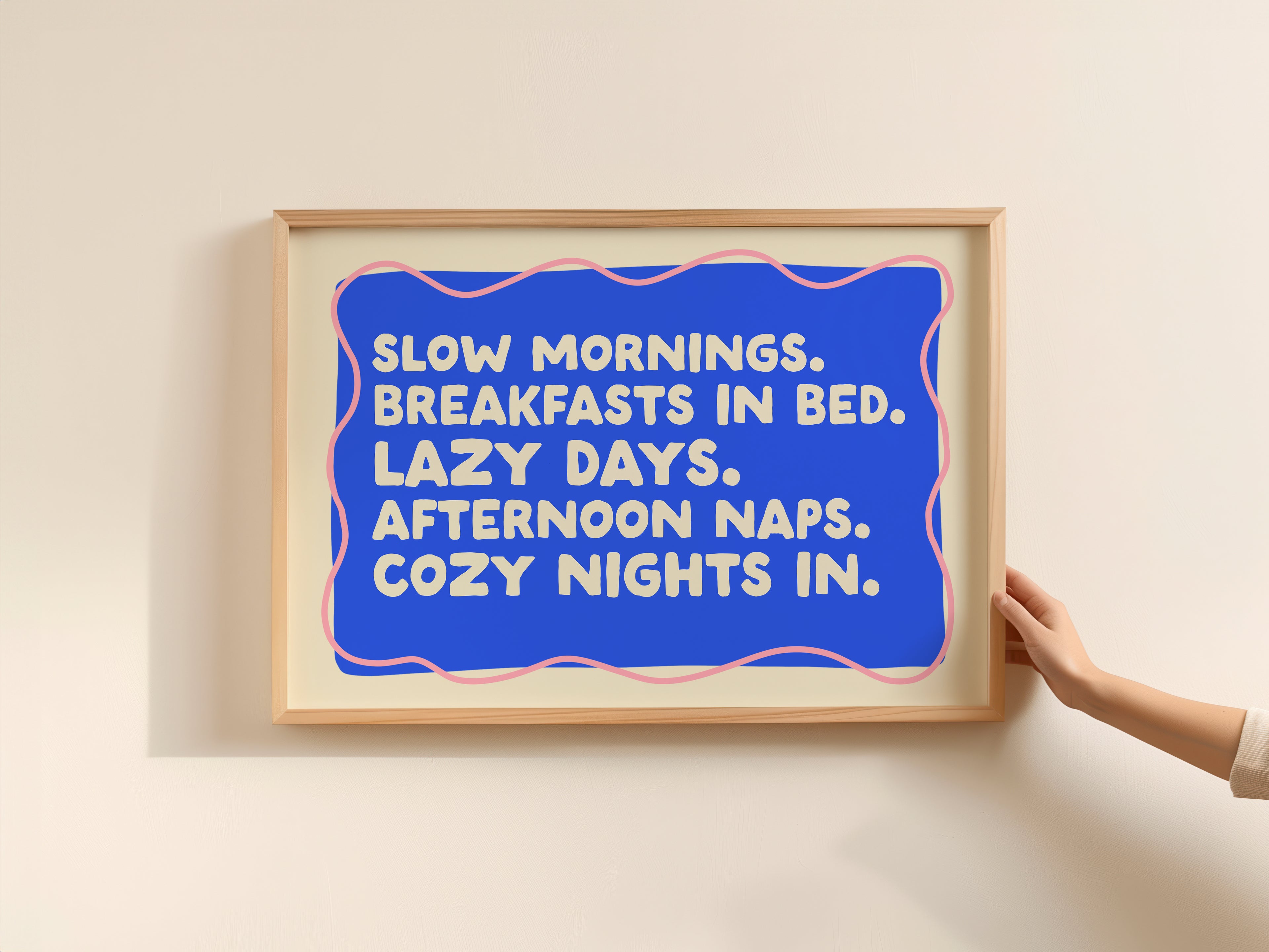 Cozy Days Print – Available in 3 Colourways