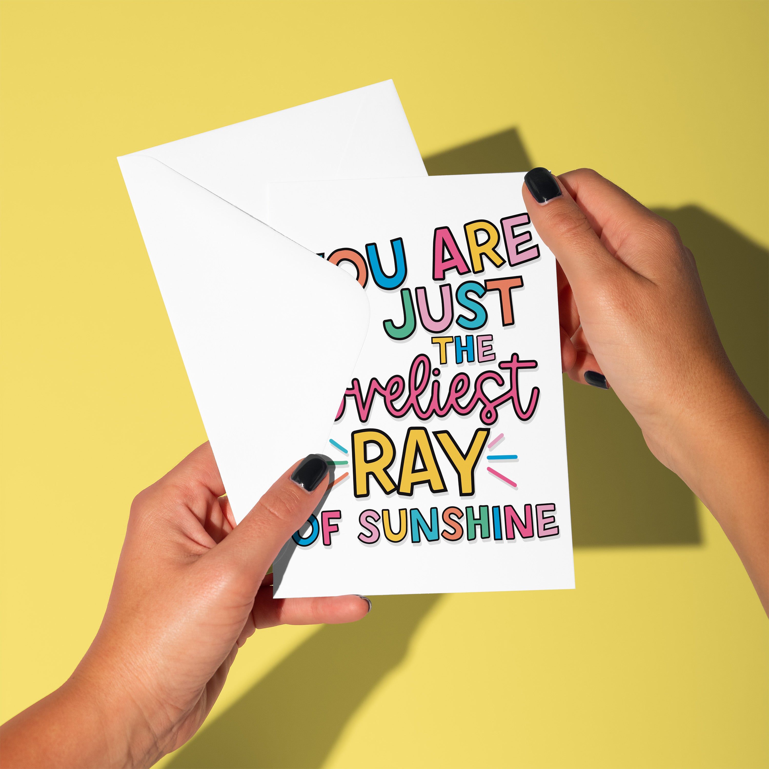 You Are Just the Loveliest Ray of Sunshine Greeting Card