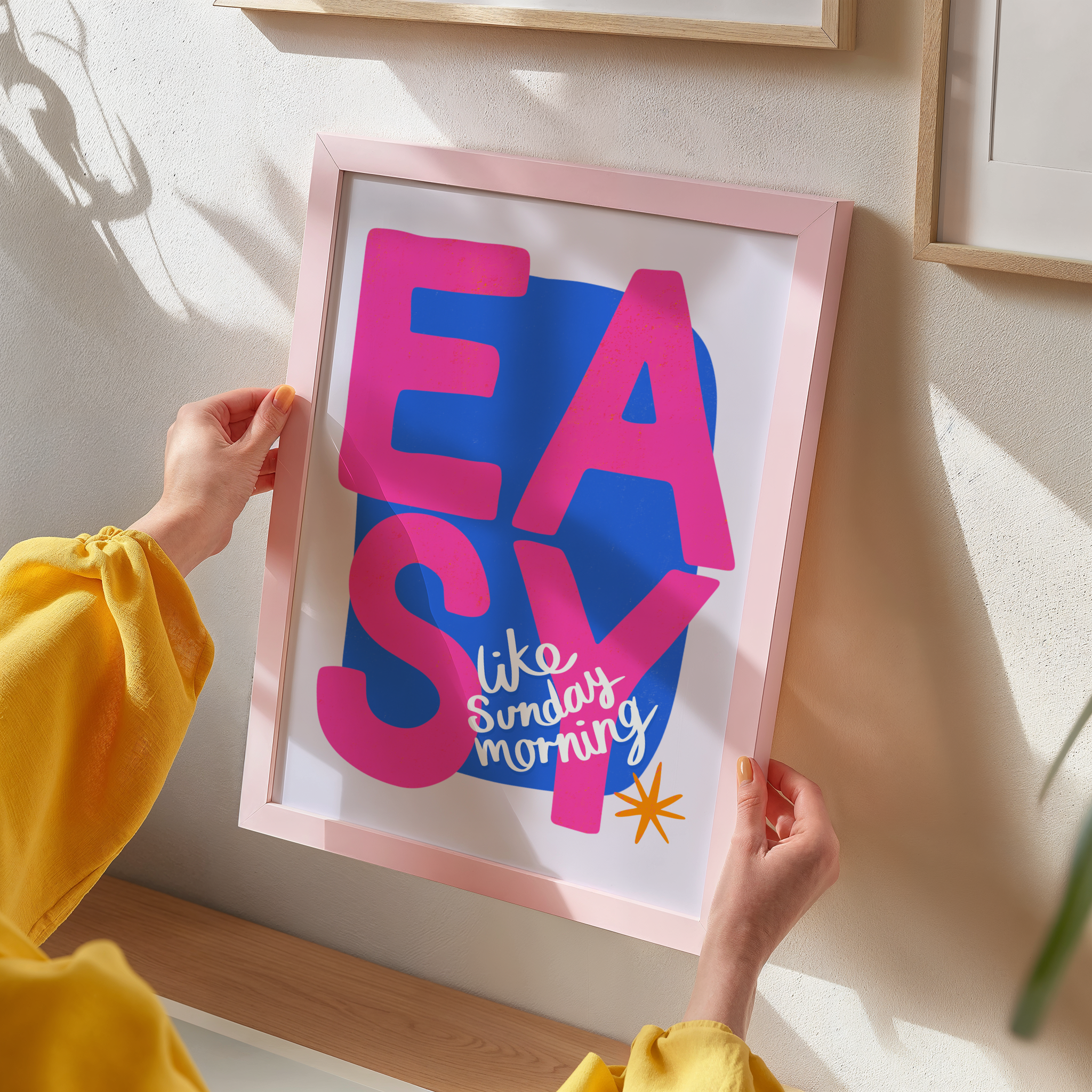 Easy Like Sunday Morning Print