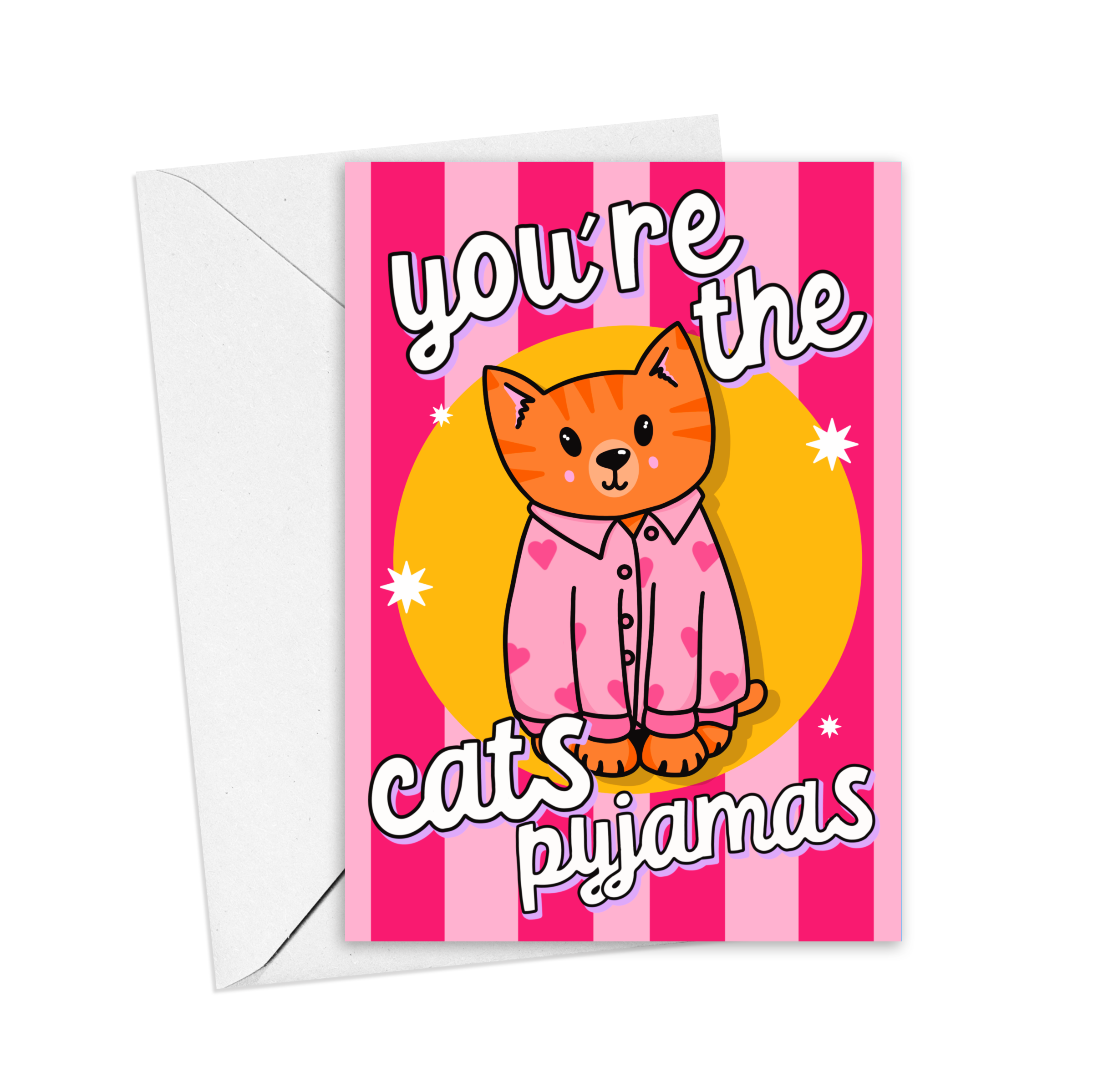 You're The Cat's Pyjamas Card