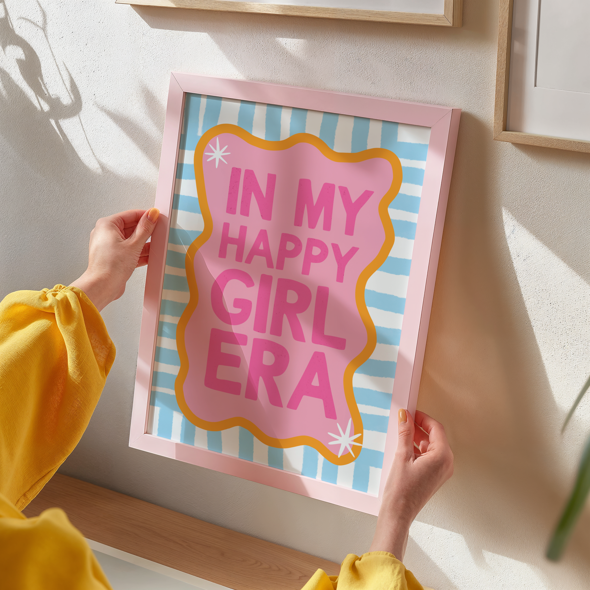 Happy Girl Era Print