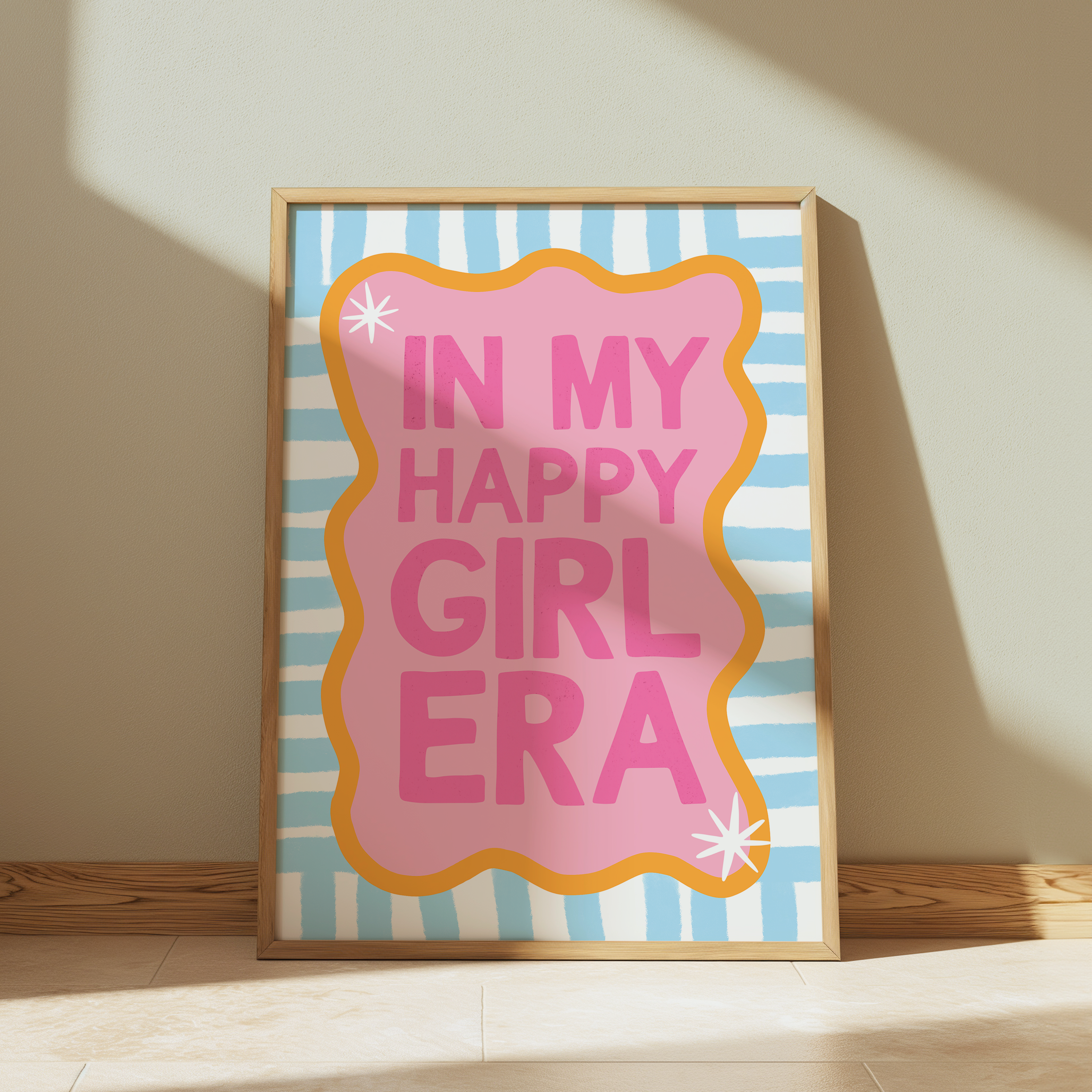 Happy Girl Era Print