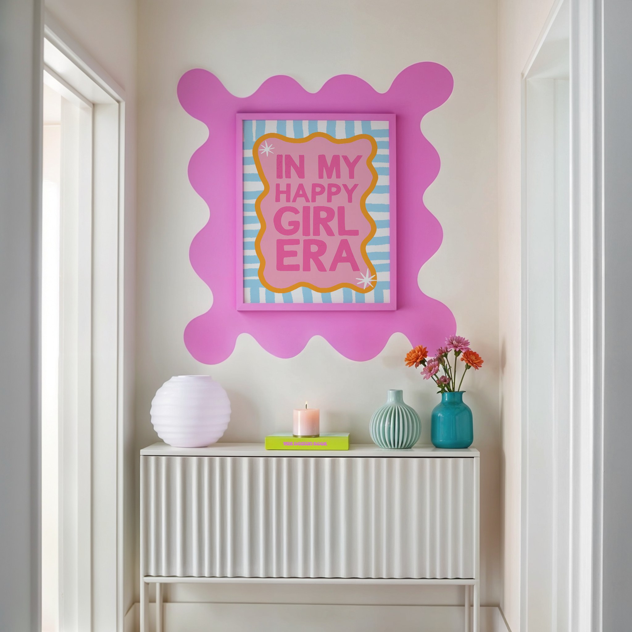 Happy Girl Era Print