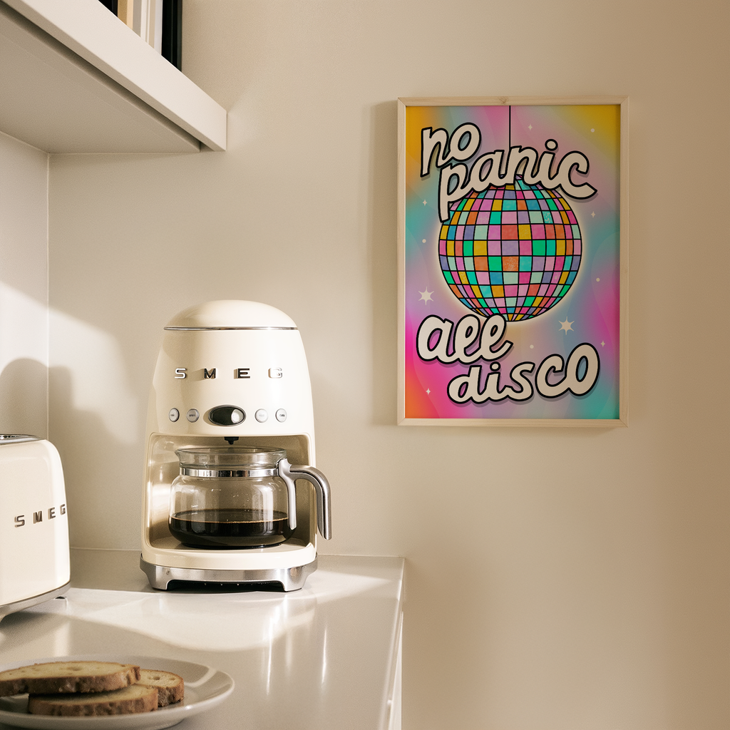 No Panic All Disco Print – Colourful Life