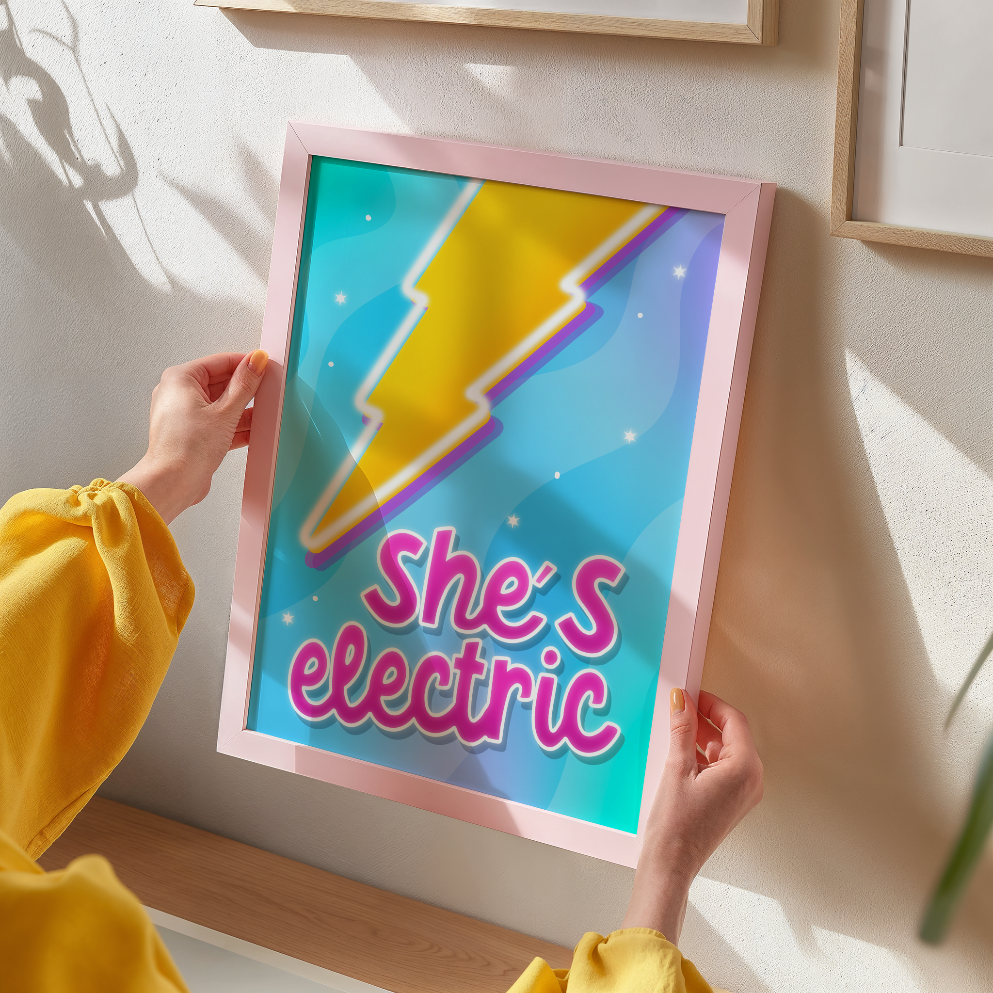 She's Electric Print