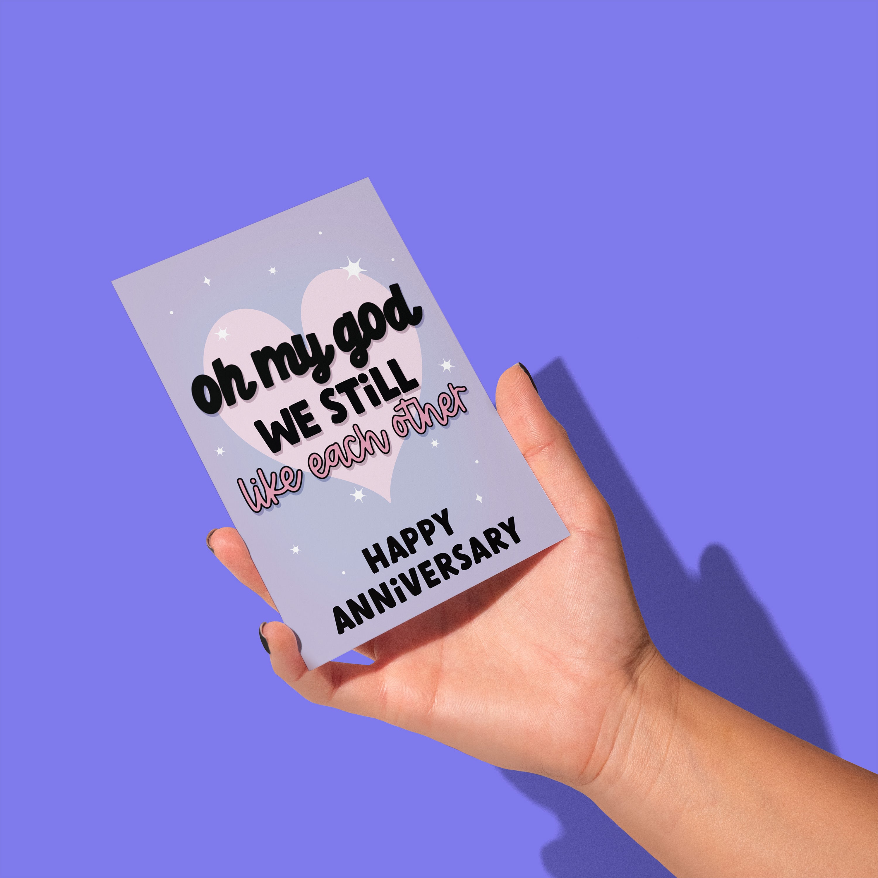 Oh My God We Still Like Each Other Card