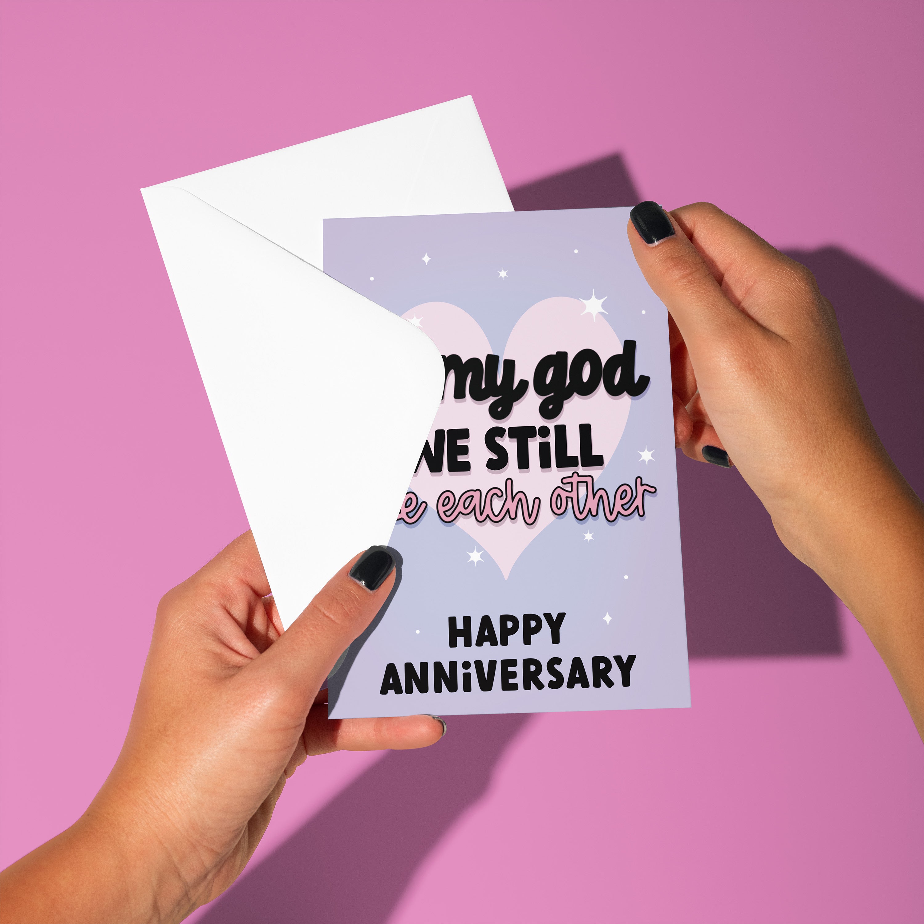 Oh My God We Still Like Each Other Card