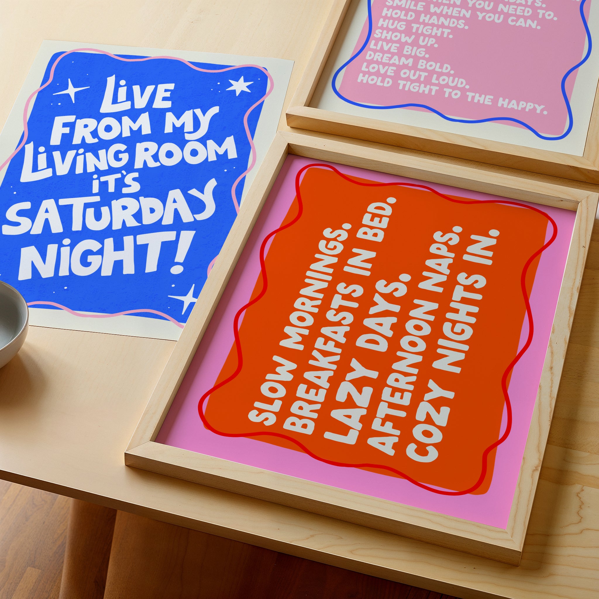 SNL Inspired Print - Live From My Living Room It's Saturday Night