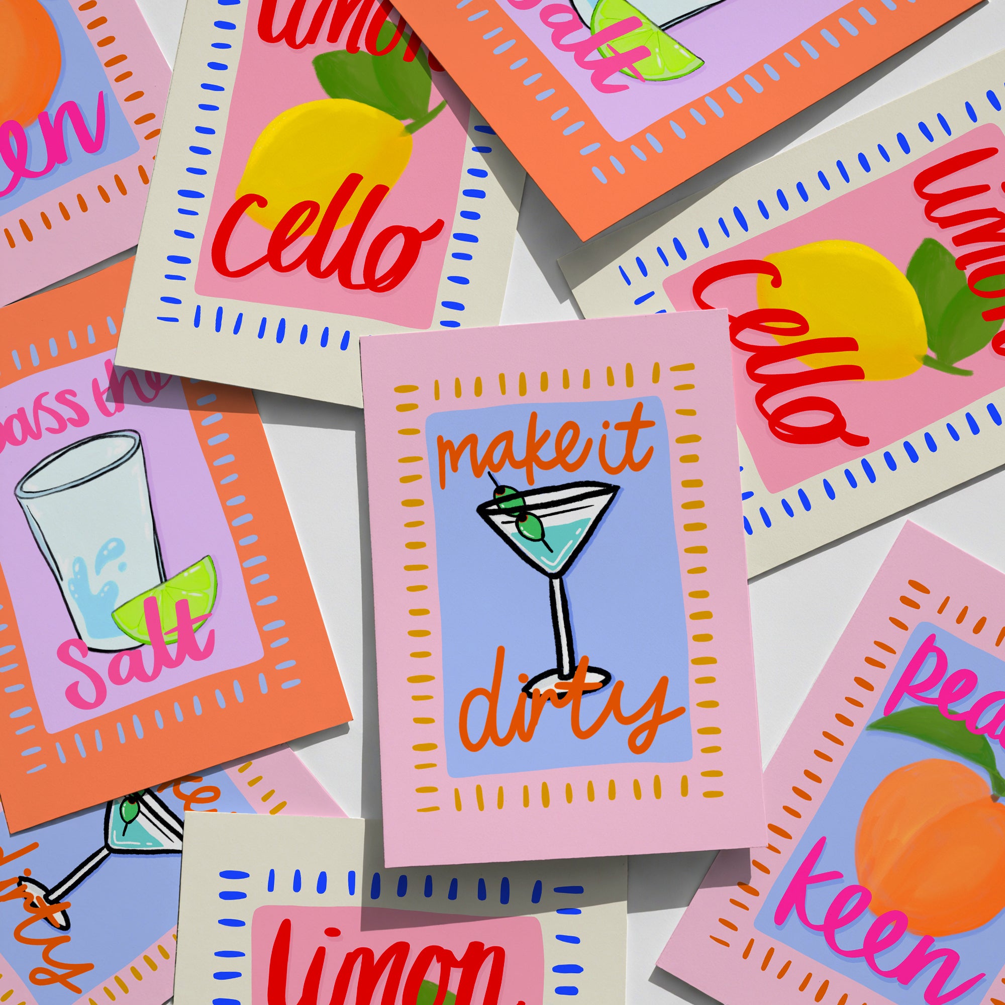 Pass the Salt – Tequila Shot Print