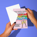 Stuck Together Forever- Newly Married Congratulations Card
