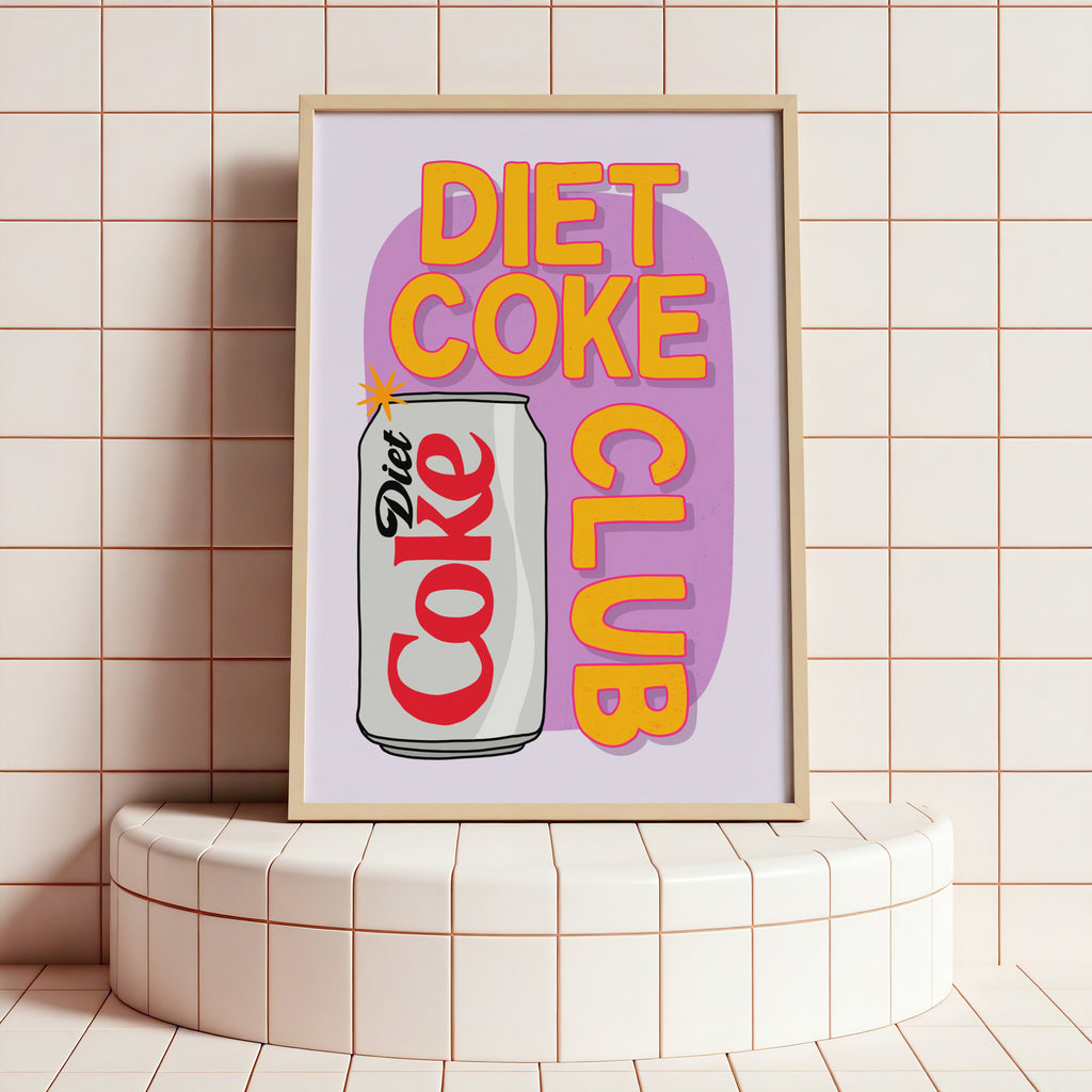 Diet Coke Club Print