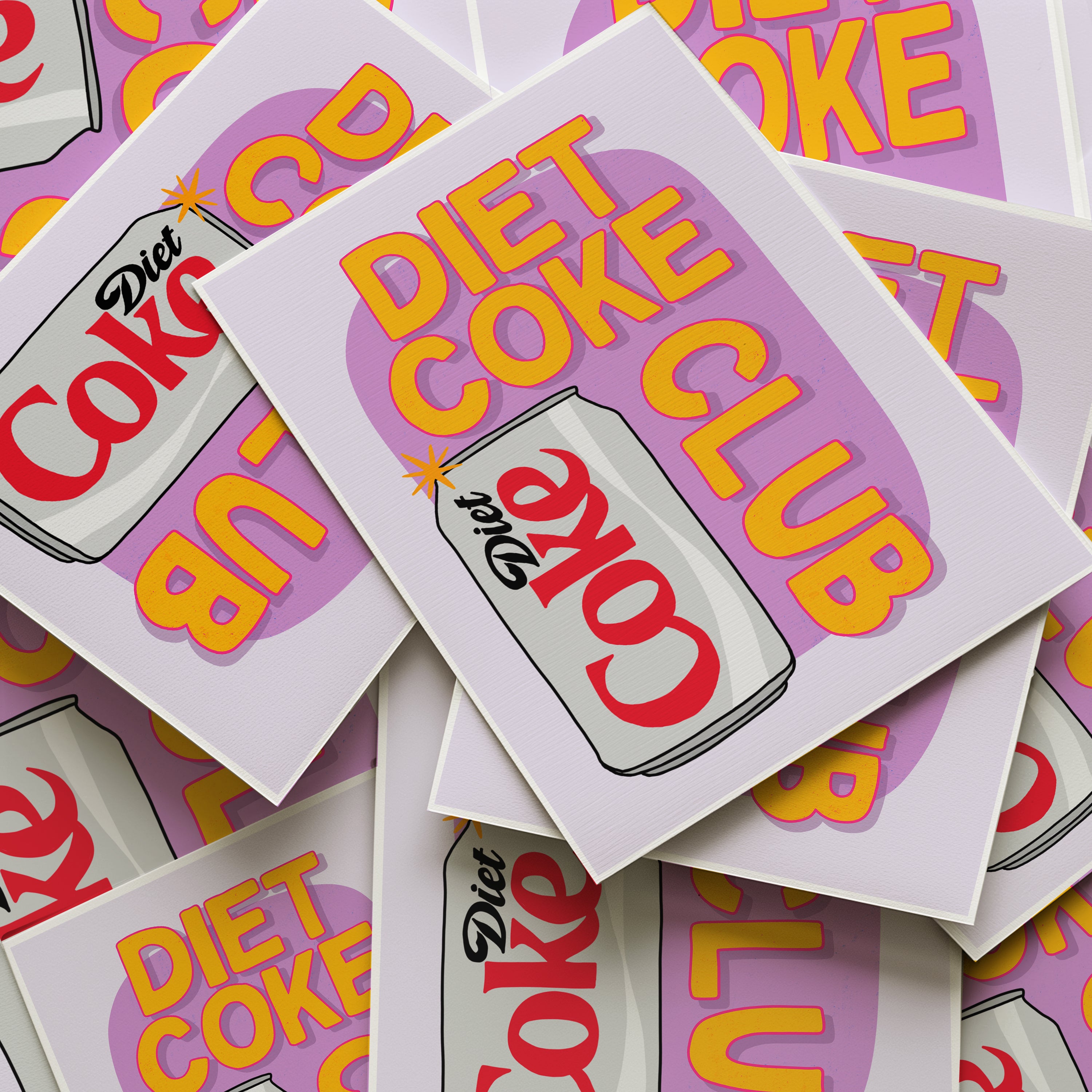 Diet Coke Club Print