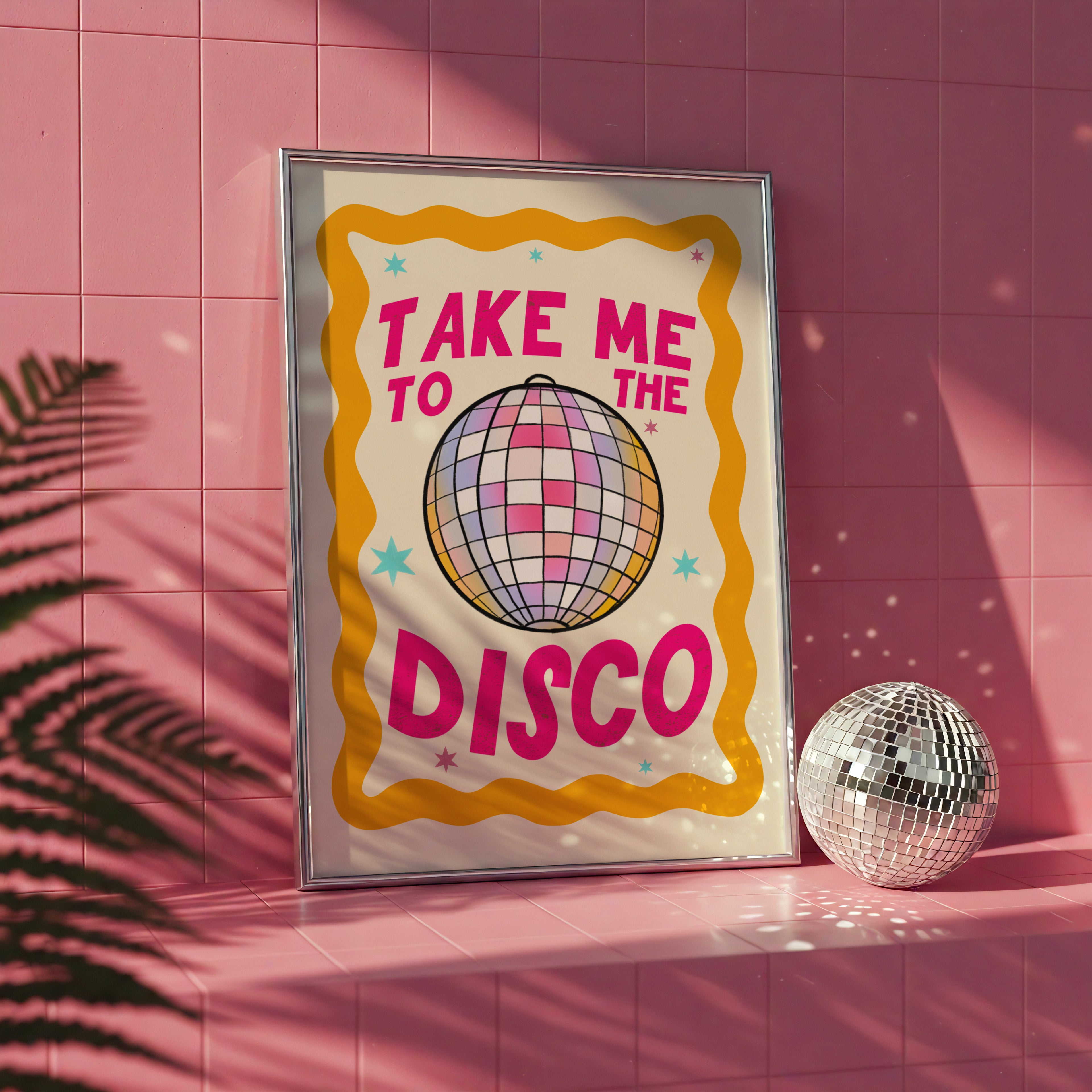 Take Me to the Disco Print