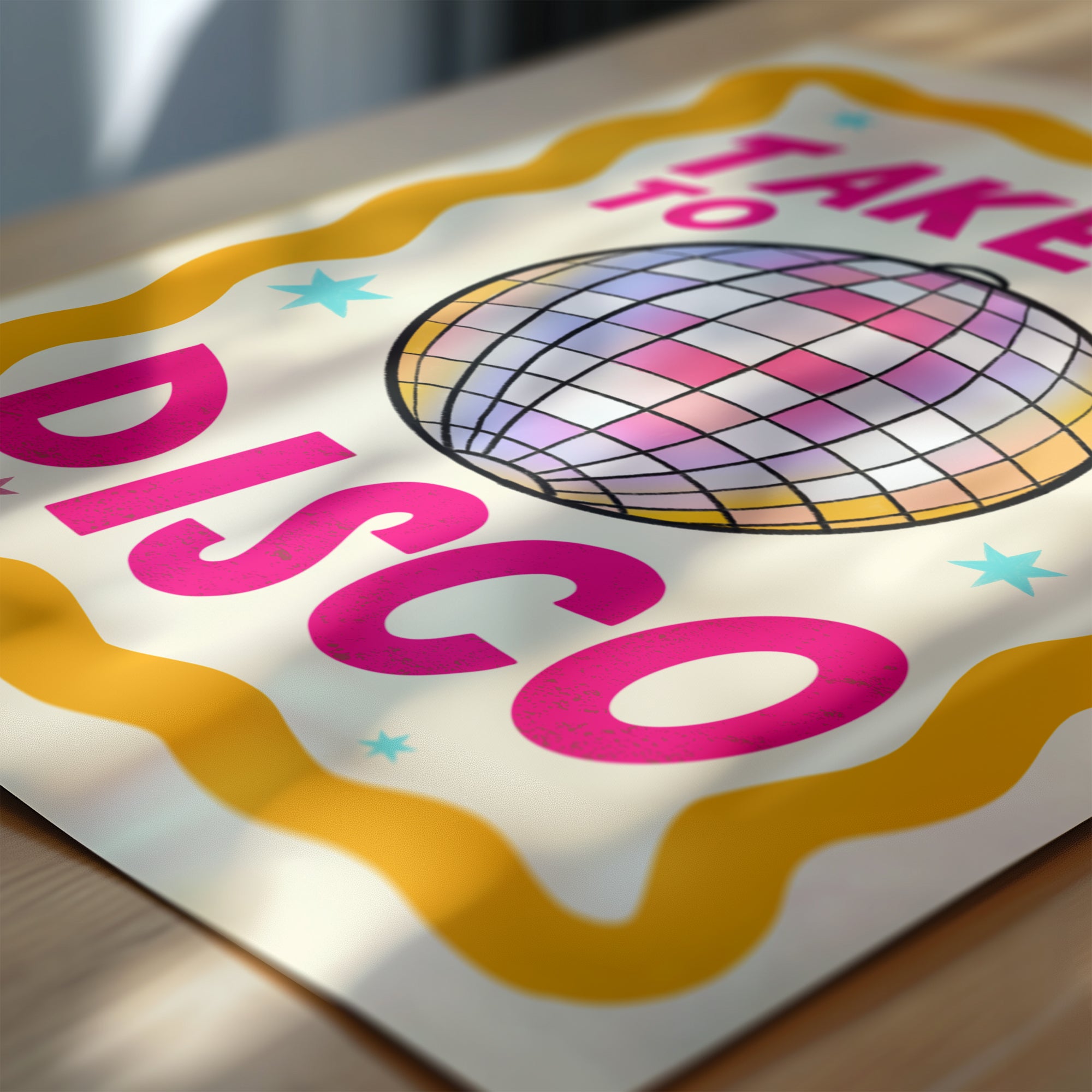 Take Me to the Disco Print