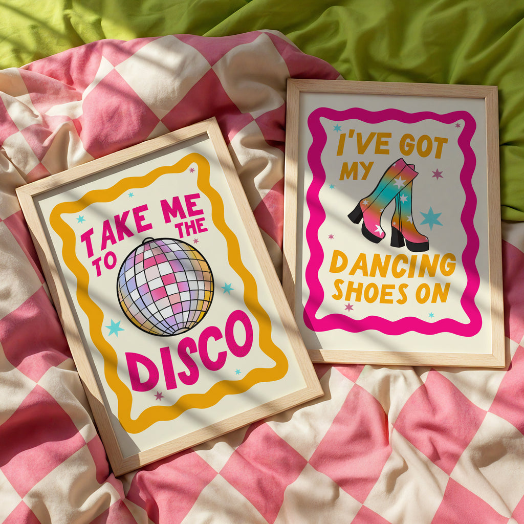 I’ve Got My Dancing Shoes On Print