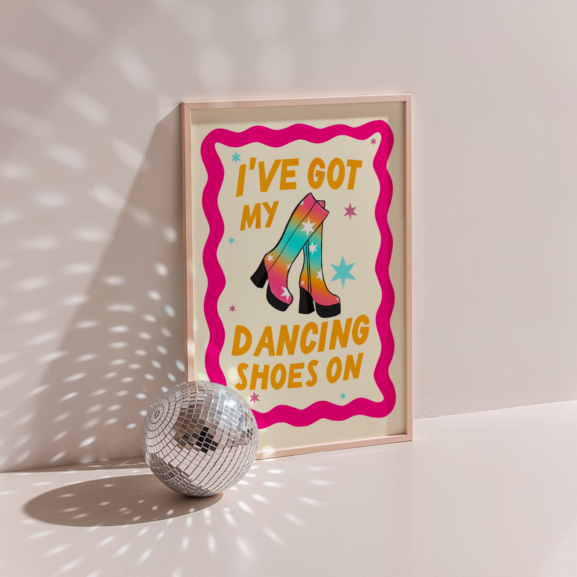 I’ve Got My Dancing Shoes On Print