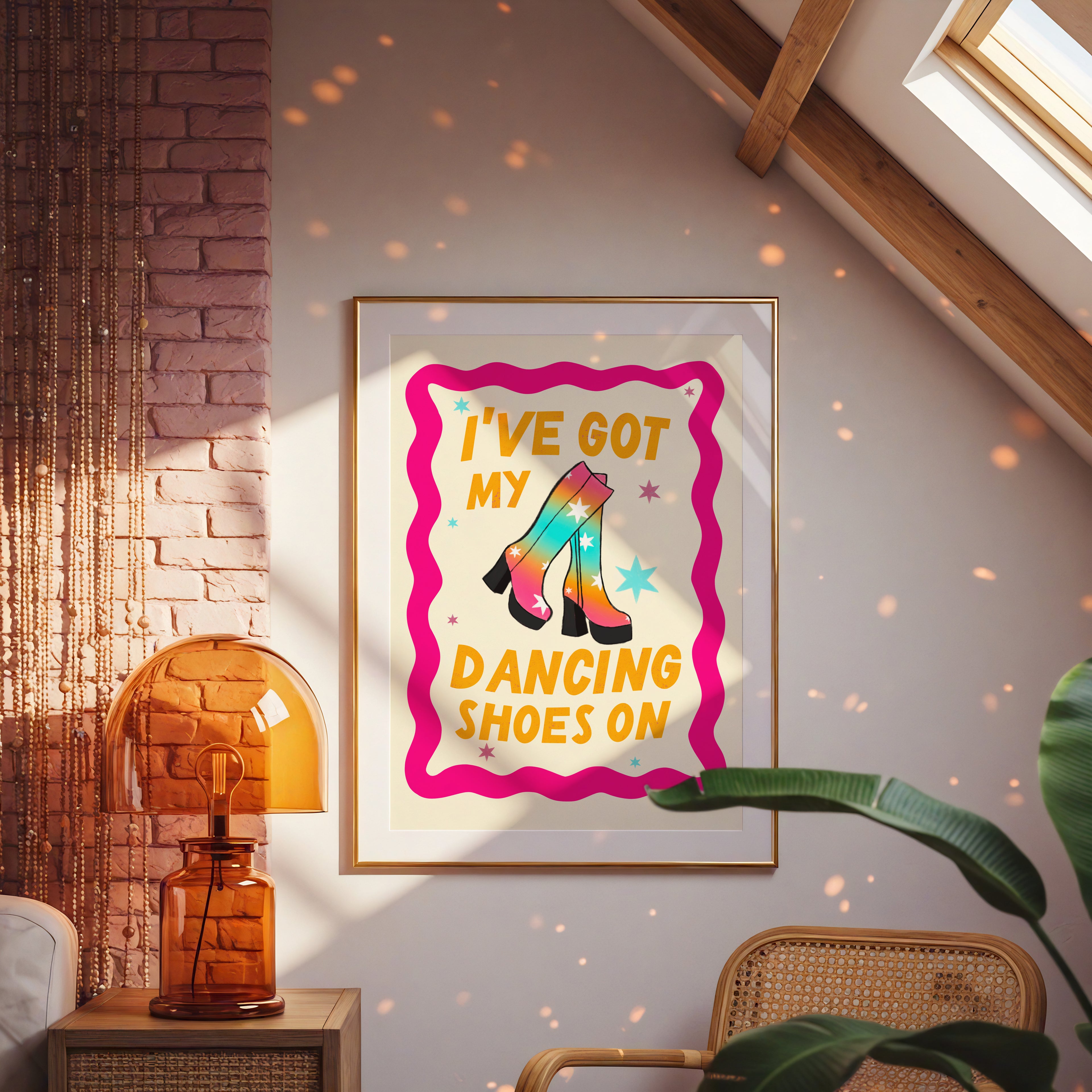 I’ve Got My Dancing Shoes On Print
