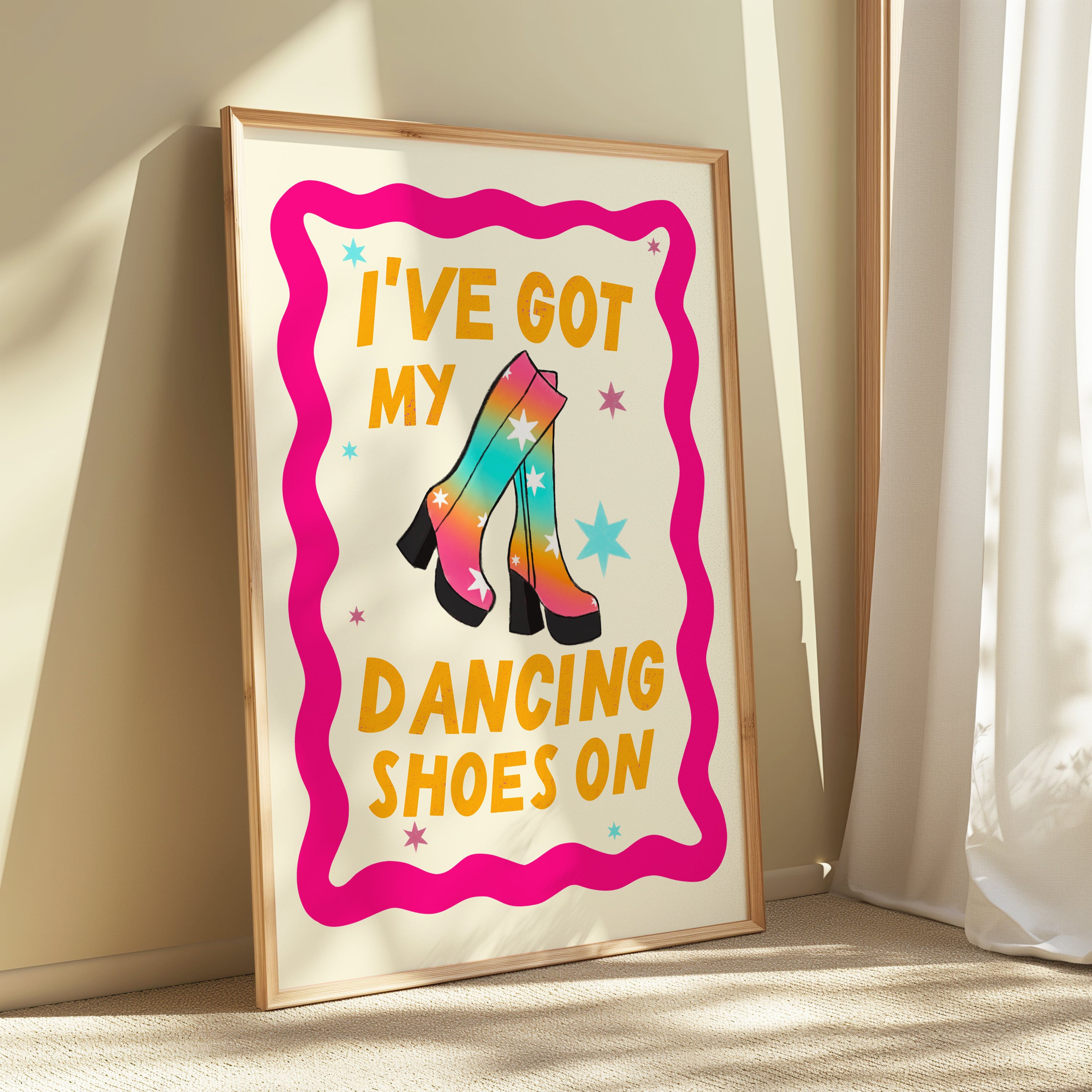 I’ve Got My Dancing Shoes On Print