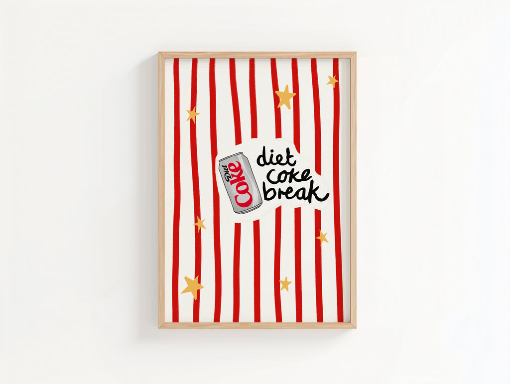 Diet Coke Break Print