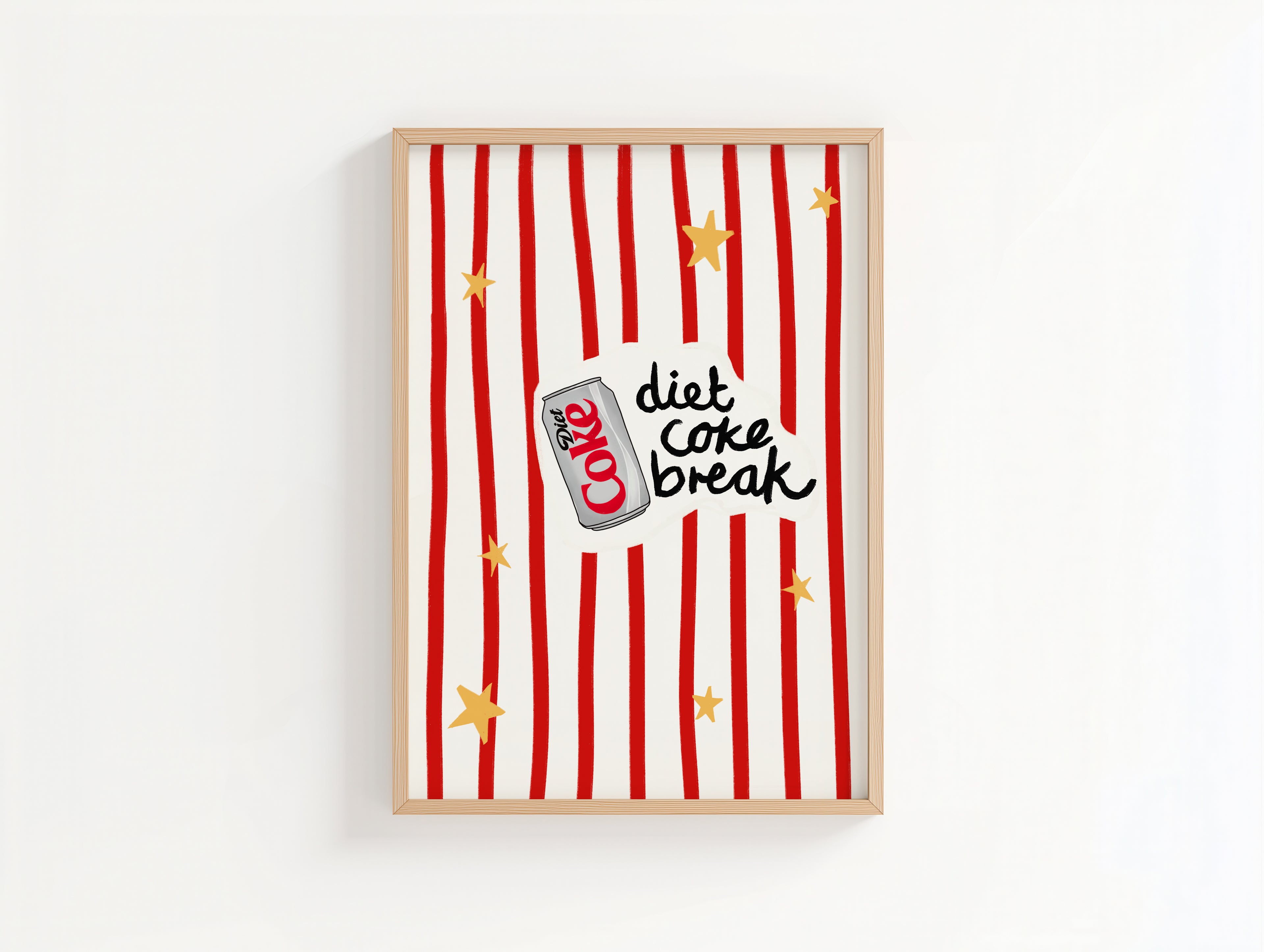 Diet Coke Break Print