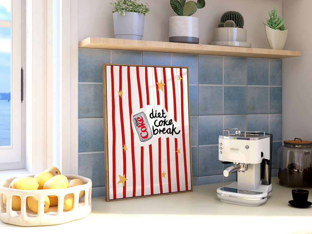 Diet Coke Break Print