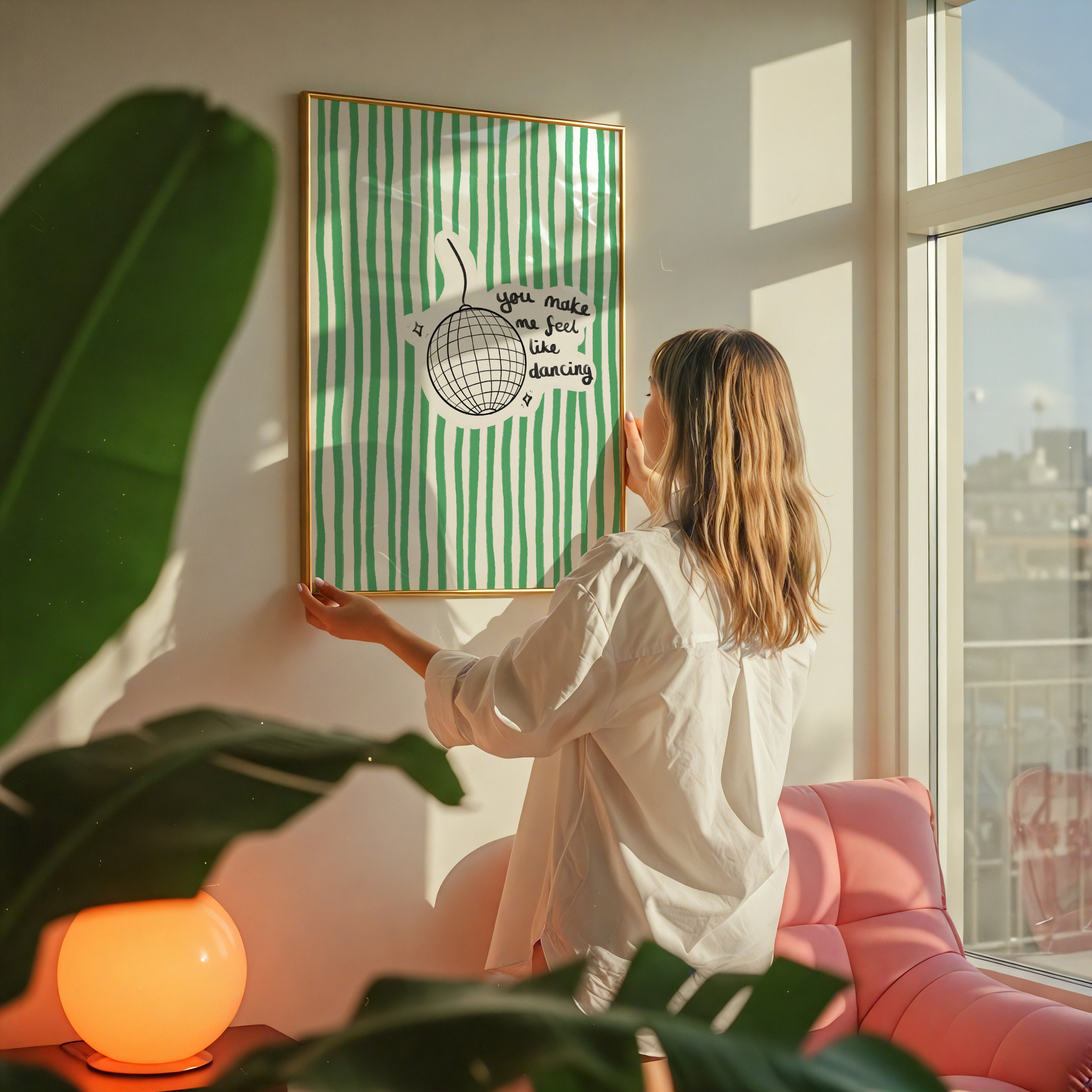 You Make Me Feel Like Dancing – Music Quote Print