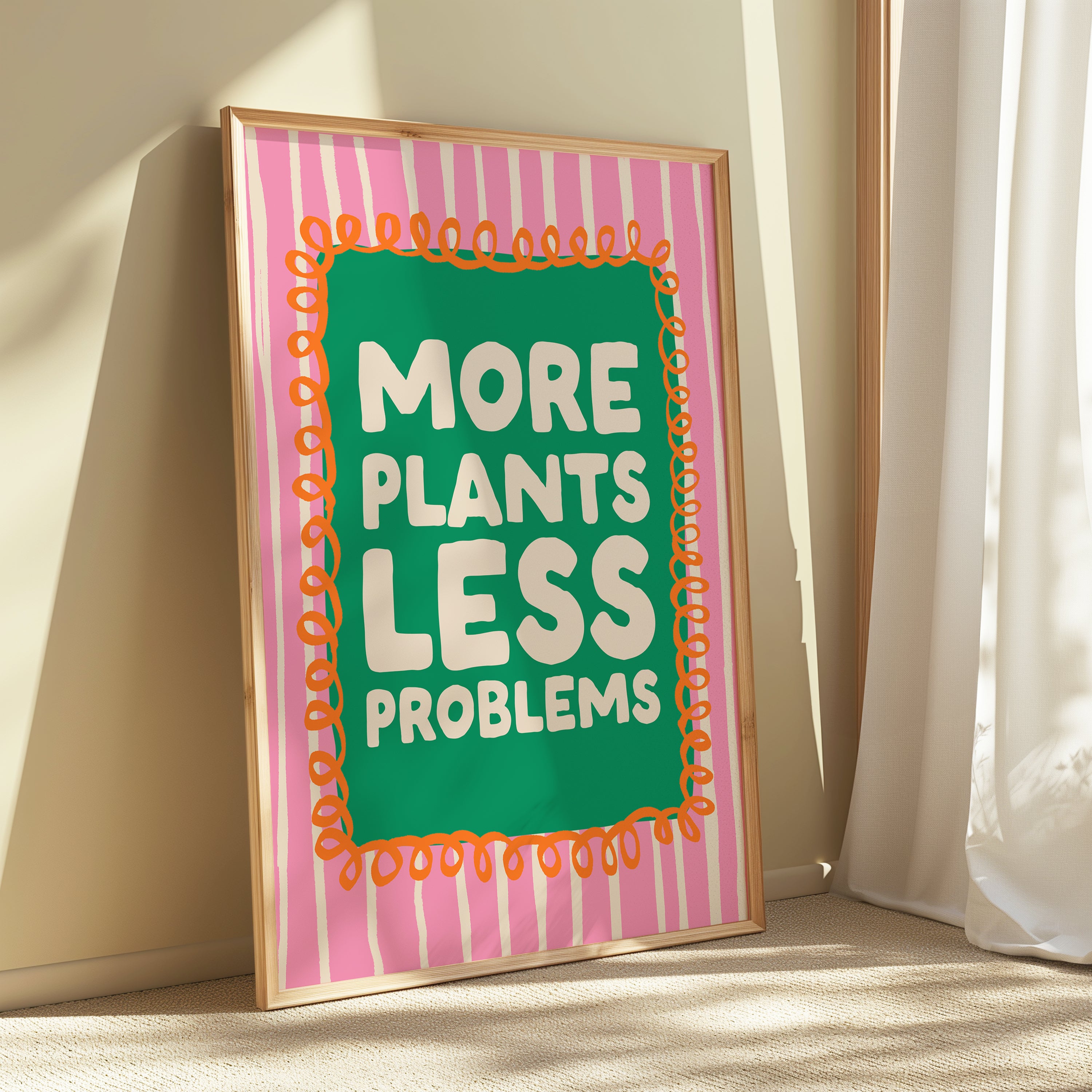 More Plants Less Problems Print