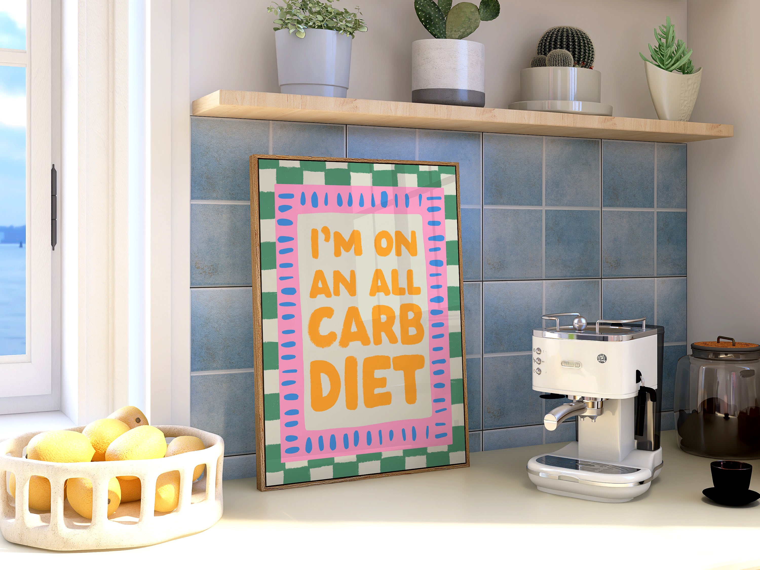 I’m On An All Carb Diet Print