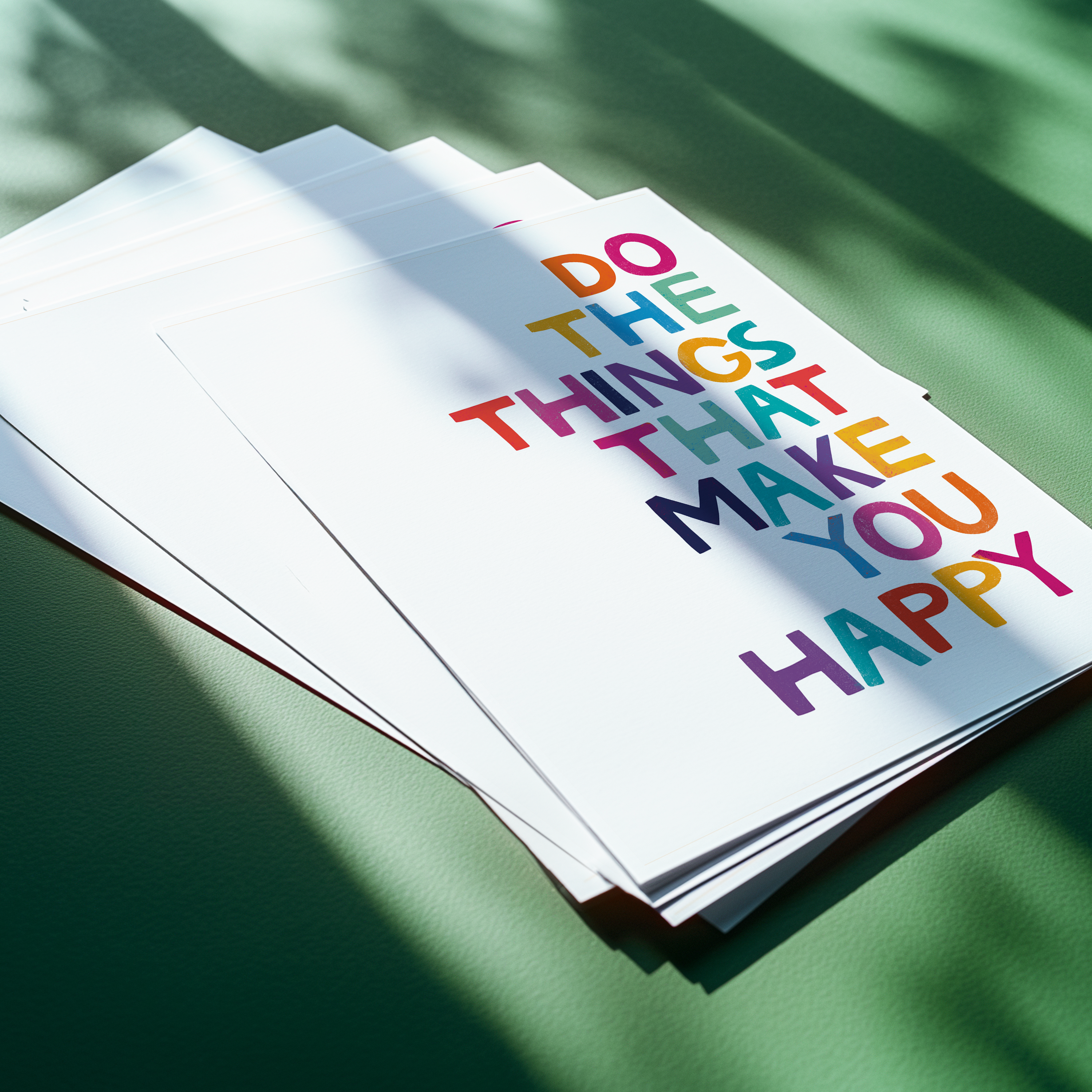 Do The Things That Make You Happy Print