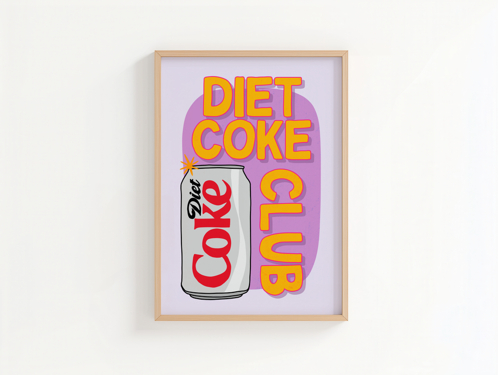 Diet Coke Club Print