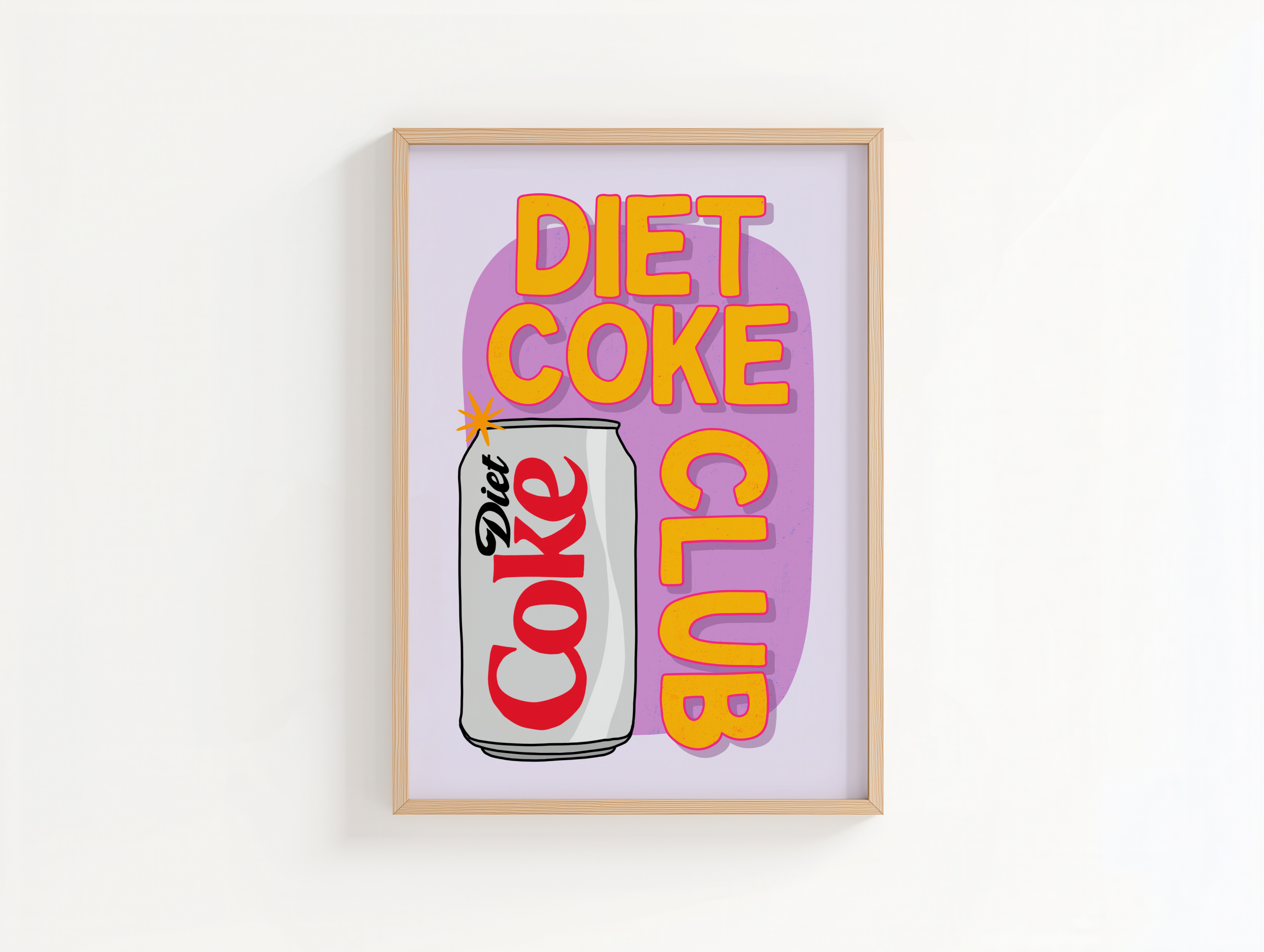 Diet Coke Club Print
