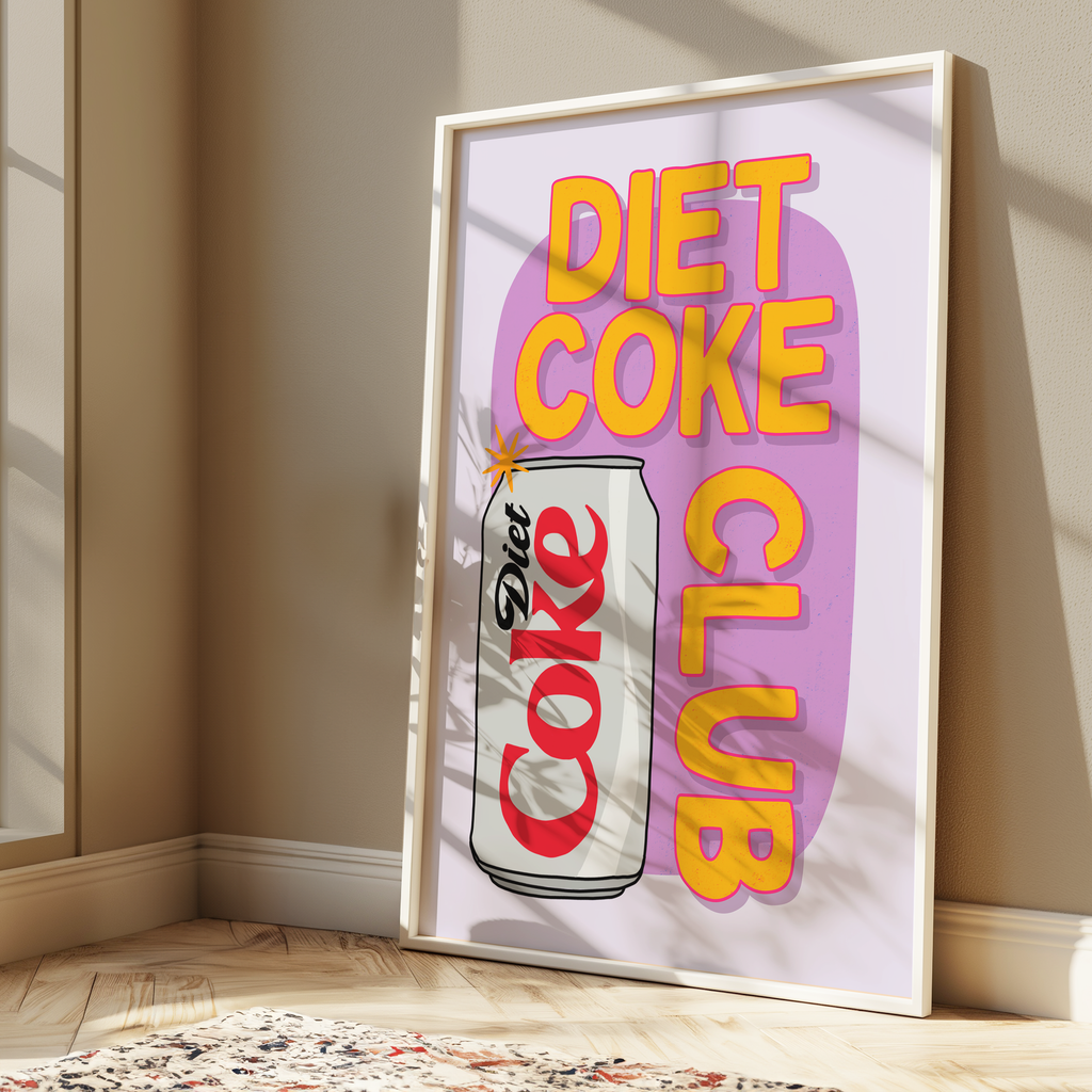 Diet Coke Club Print