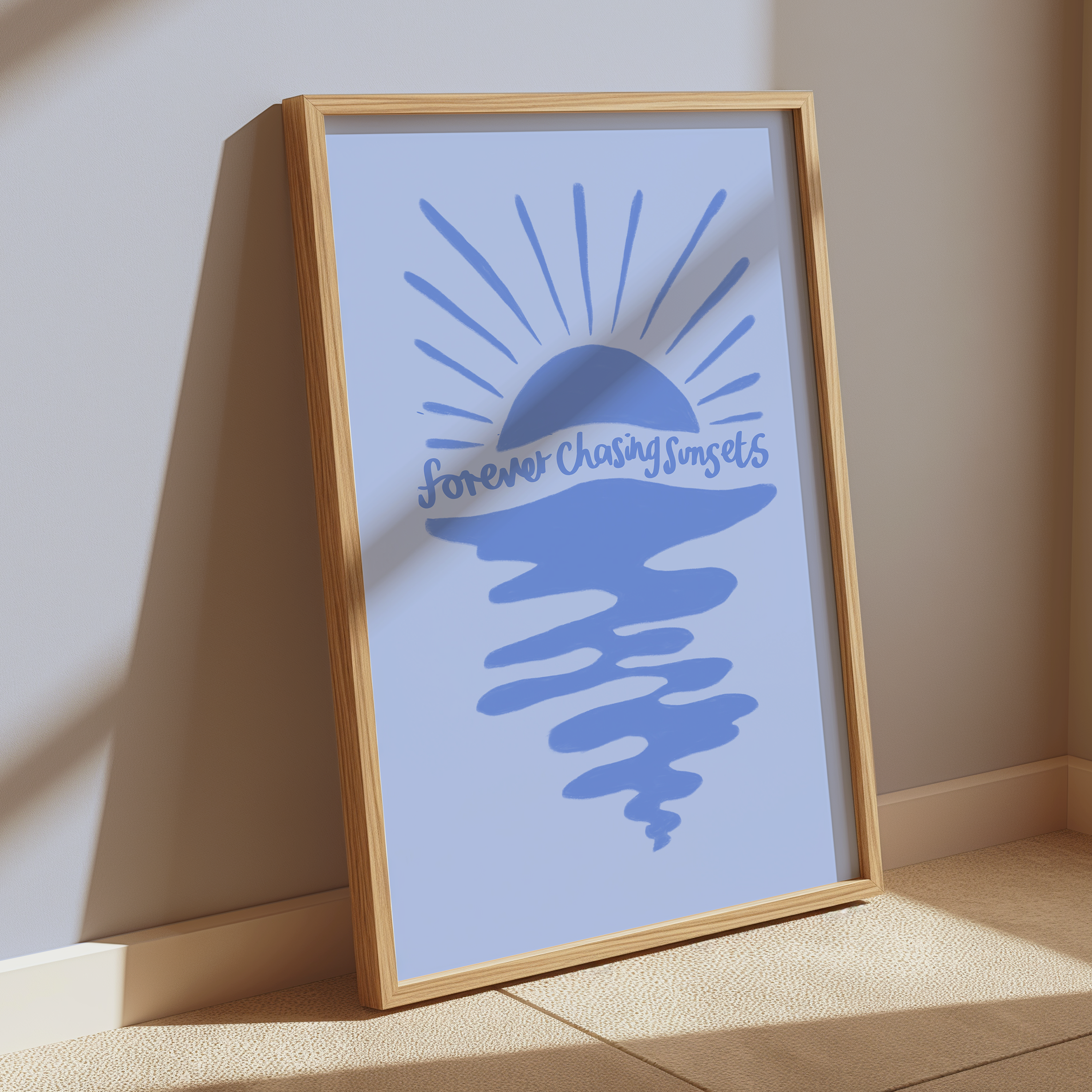 Forever Chasing Sunsets Prints